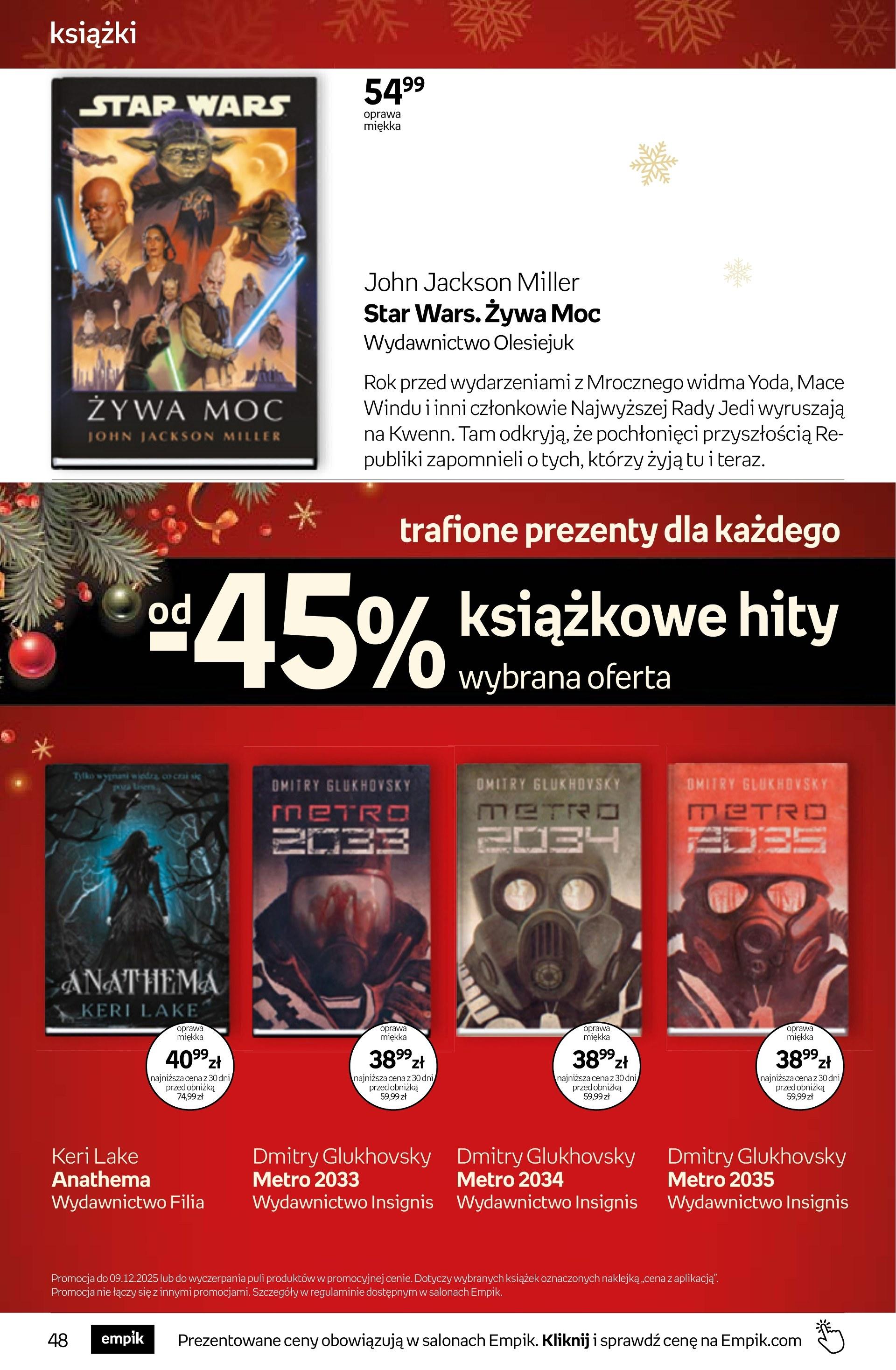 Gazetka promocyjna empik str. 48