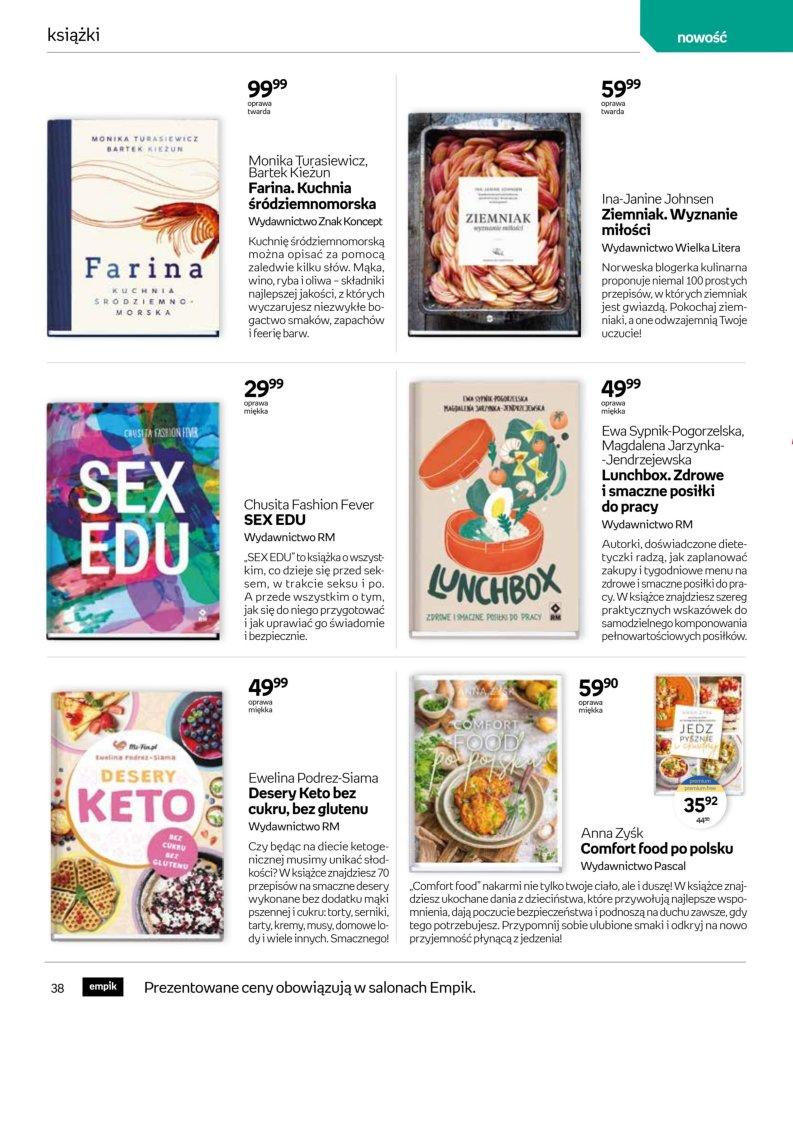 Gazetka promocyjna empik str. 38
