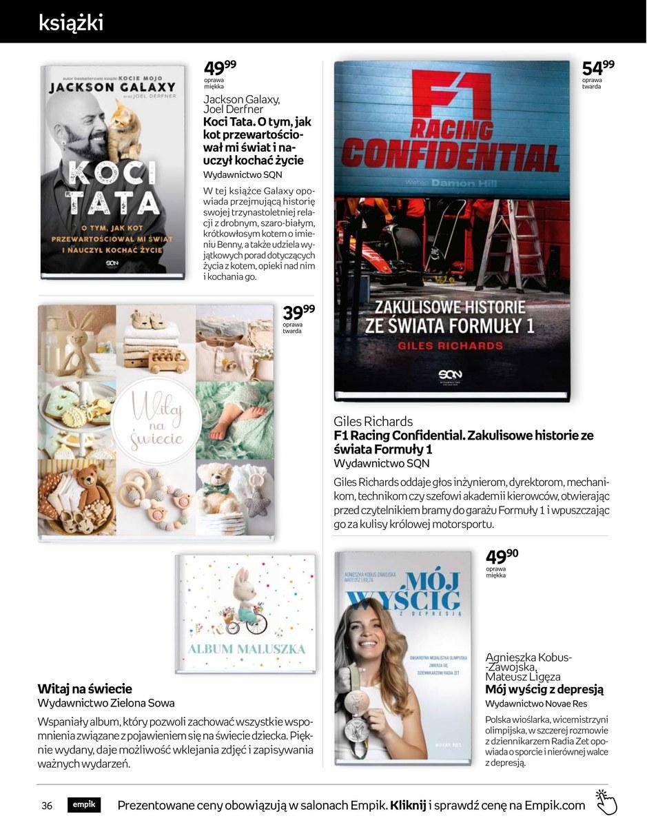 Gazetka promocyjna empik str. 36