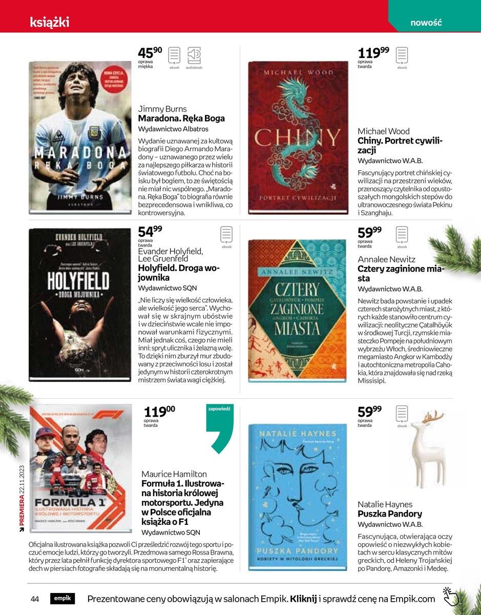 Gazetka promocyjna empik str. 44