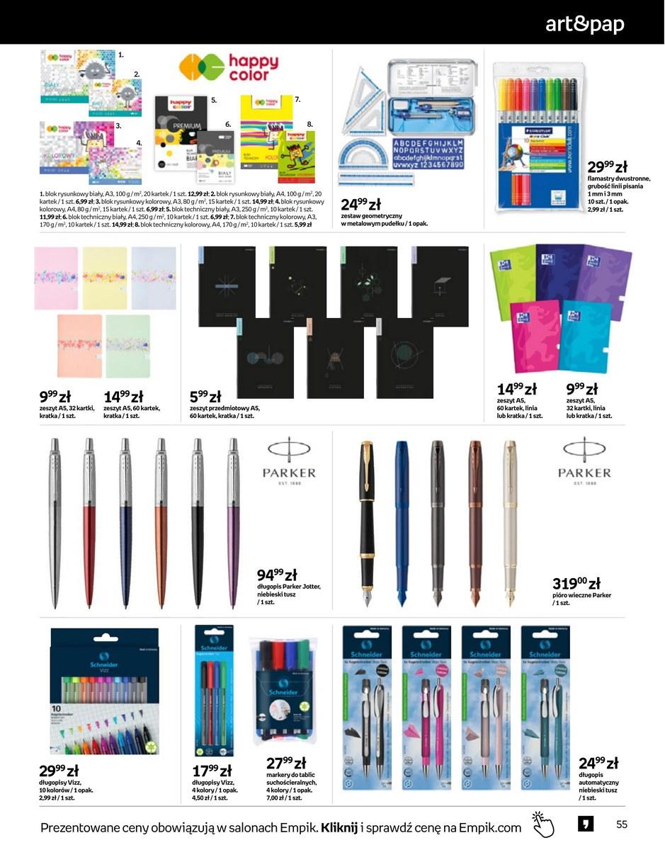 Gazetka promocyjna empik str. 55