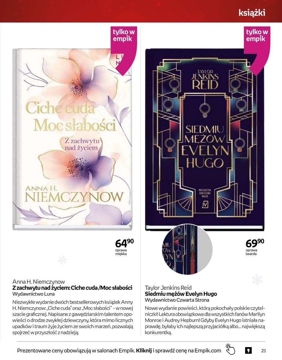 Gazetka promocyjna empik str. 21