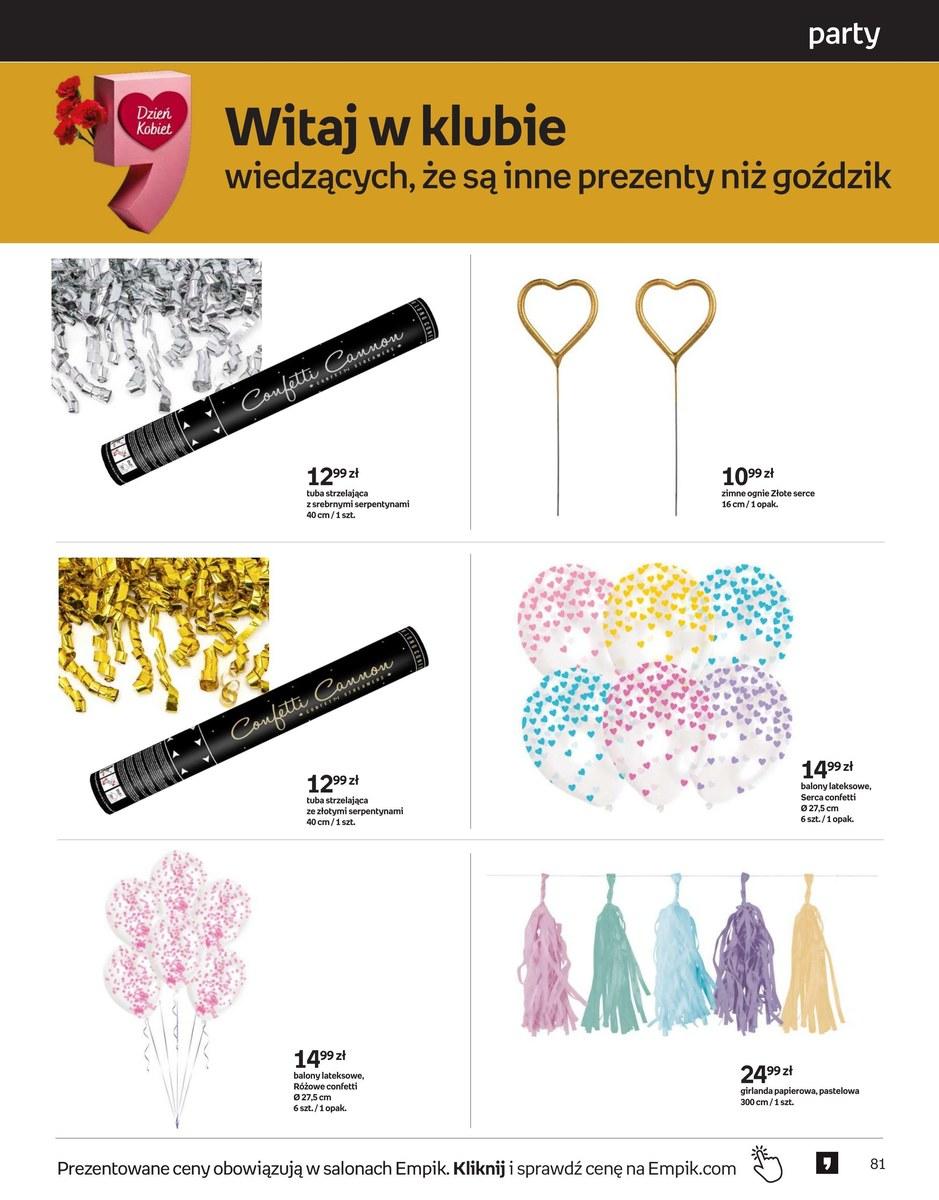 Gazetka promocyjna empik str. 81