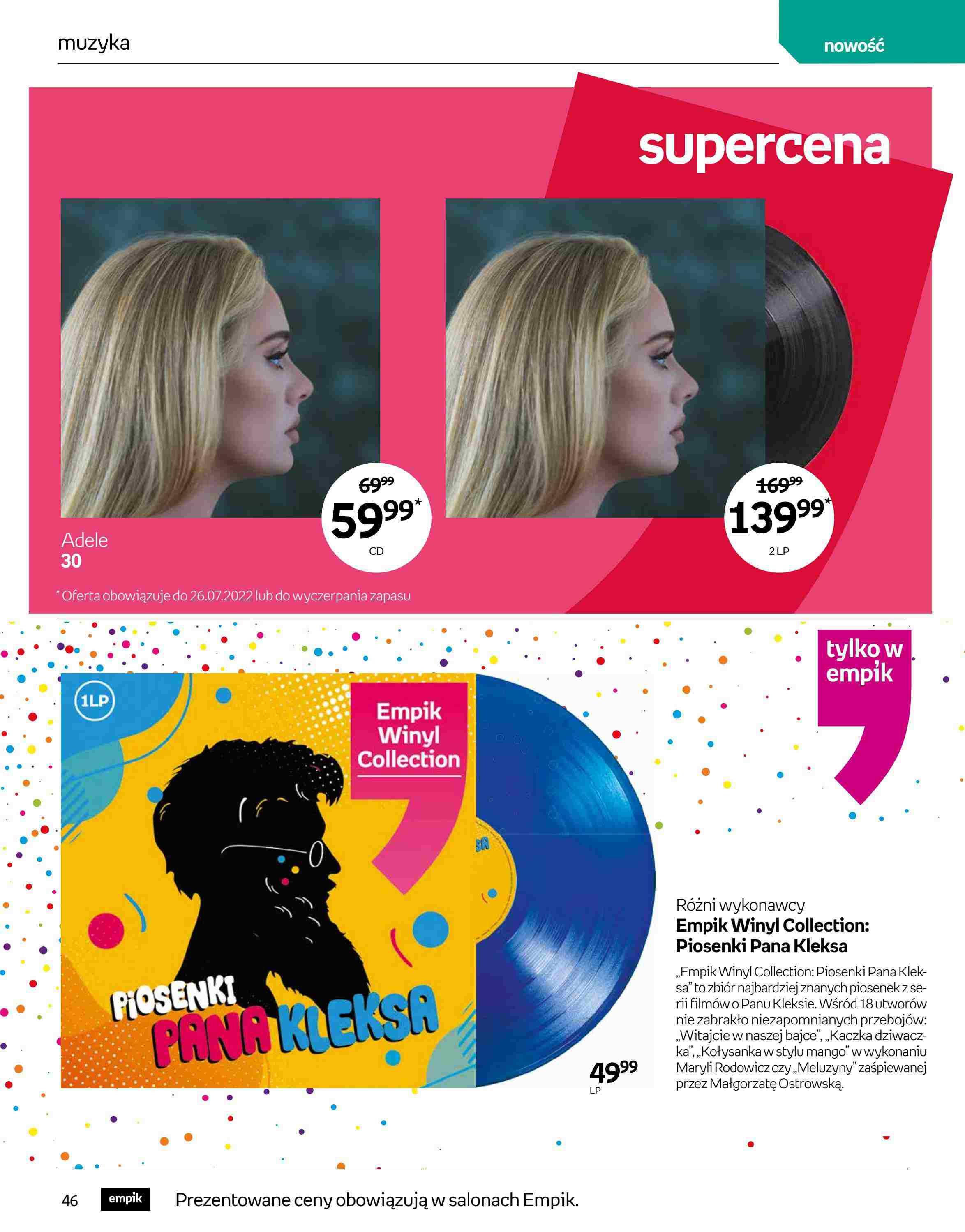 Gazetka promocyjna empik str. 46