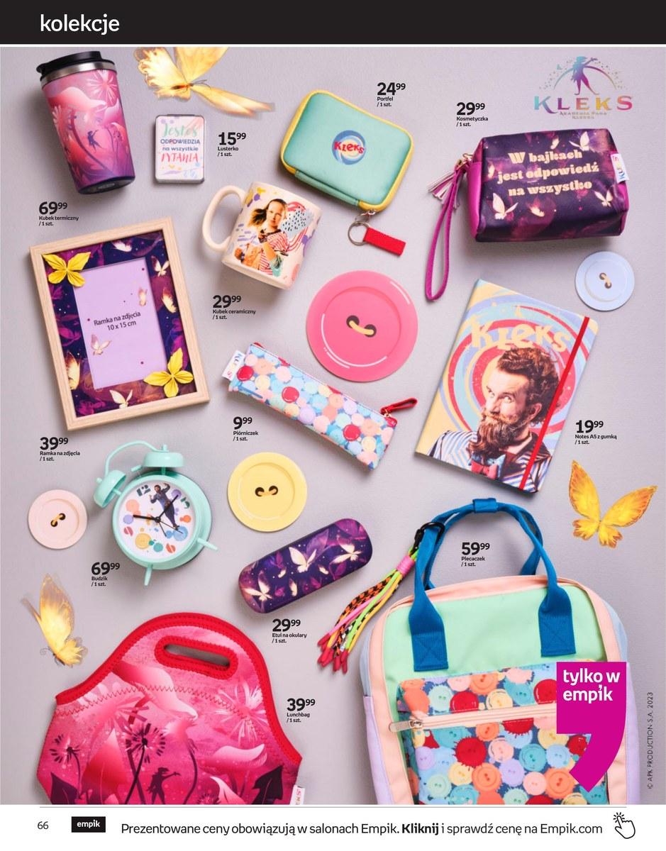 Gazetka promocyjna empik str. 66