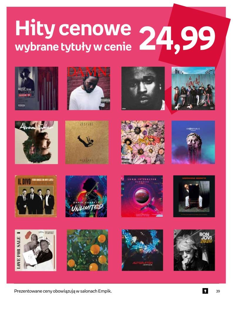 Gazetka promocyjna empik str. 39
