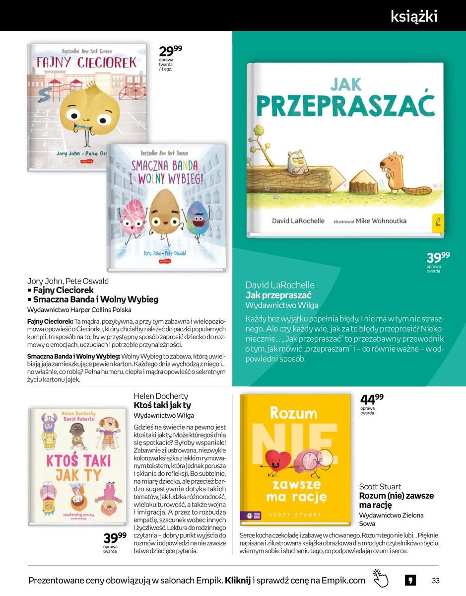 Gazetka promocyjna empik str. 33