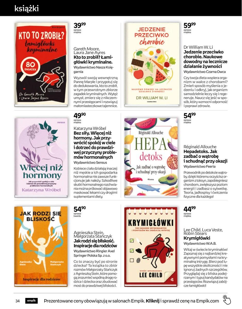 Gazetka promocyjna empik str. 34