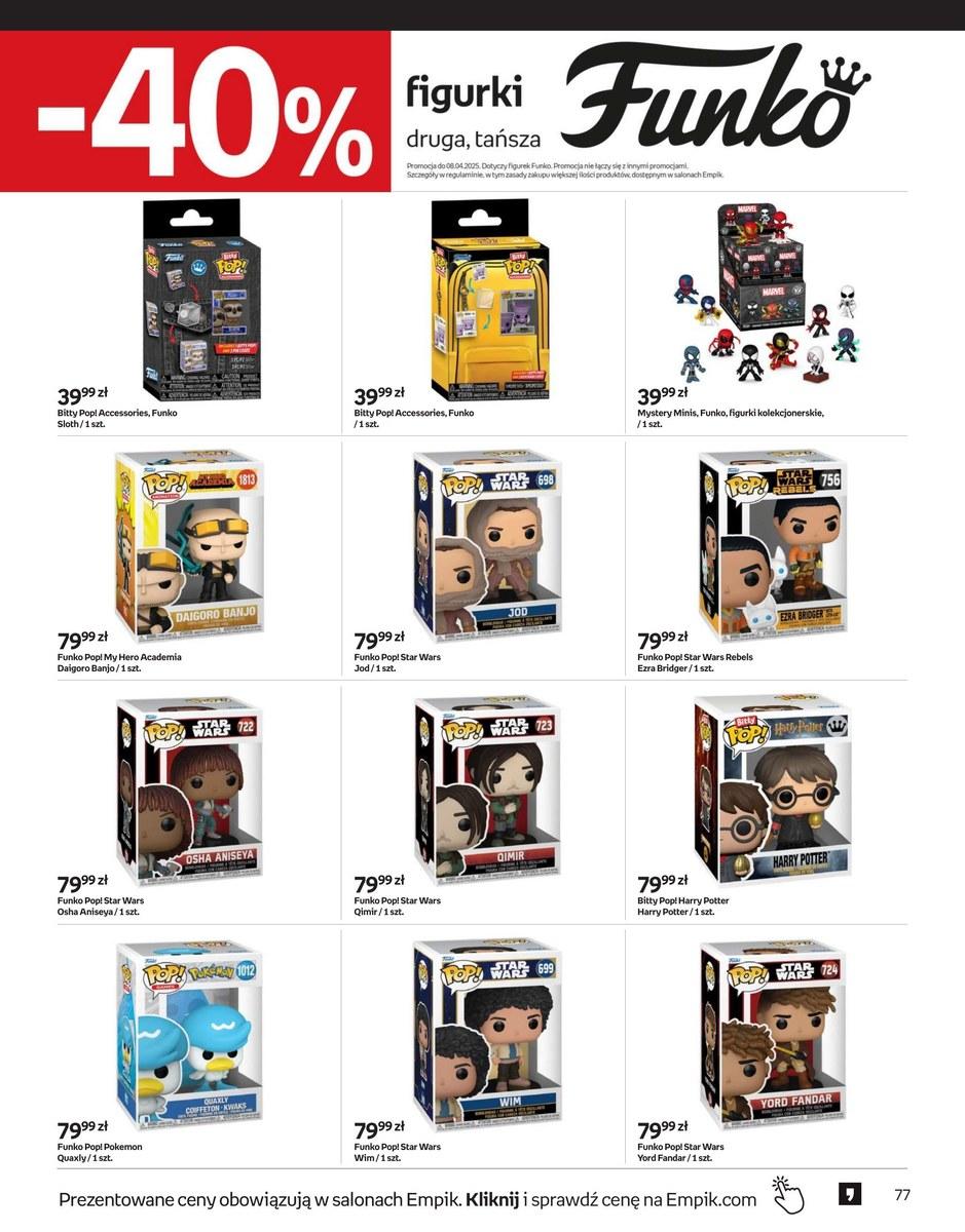 Gazetka promocyjna empik str. 77