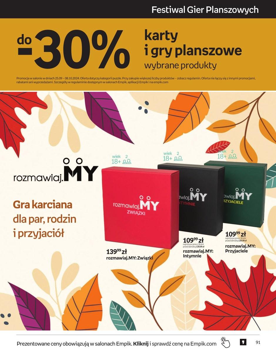 Gazetka promocyjna empik str. 91