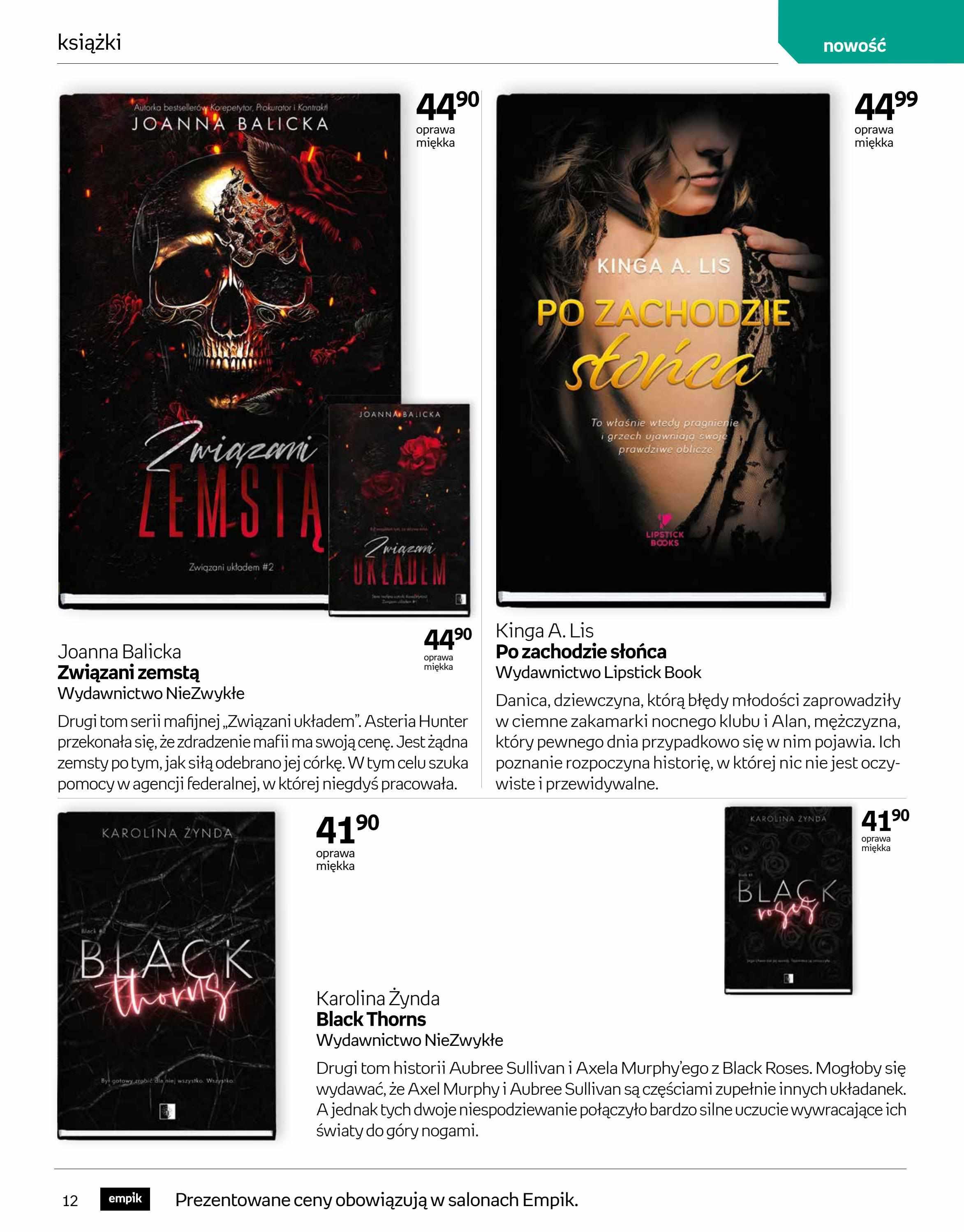 Gazetka promocyjna empik str. 12