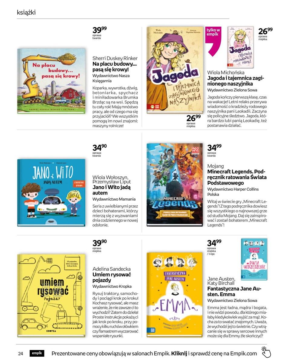 Gazetka promocyjna empik str. 24