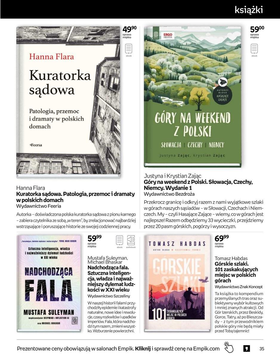 Gazetka promocyjna empik str. 35