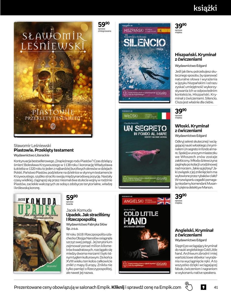 Gazetka promocyjna empik str. 41