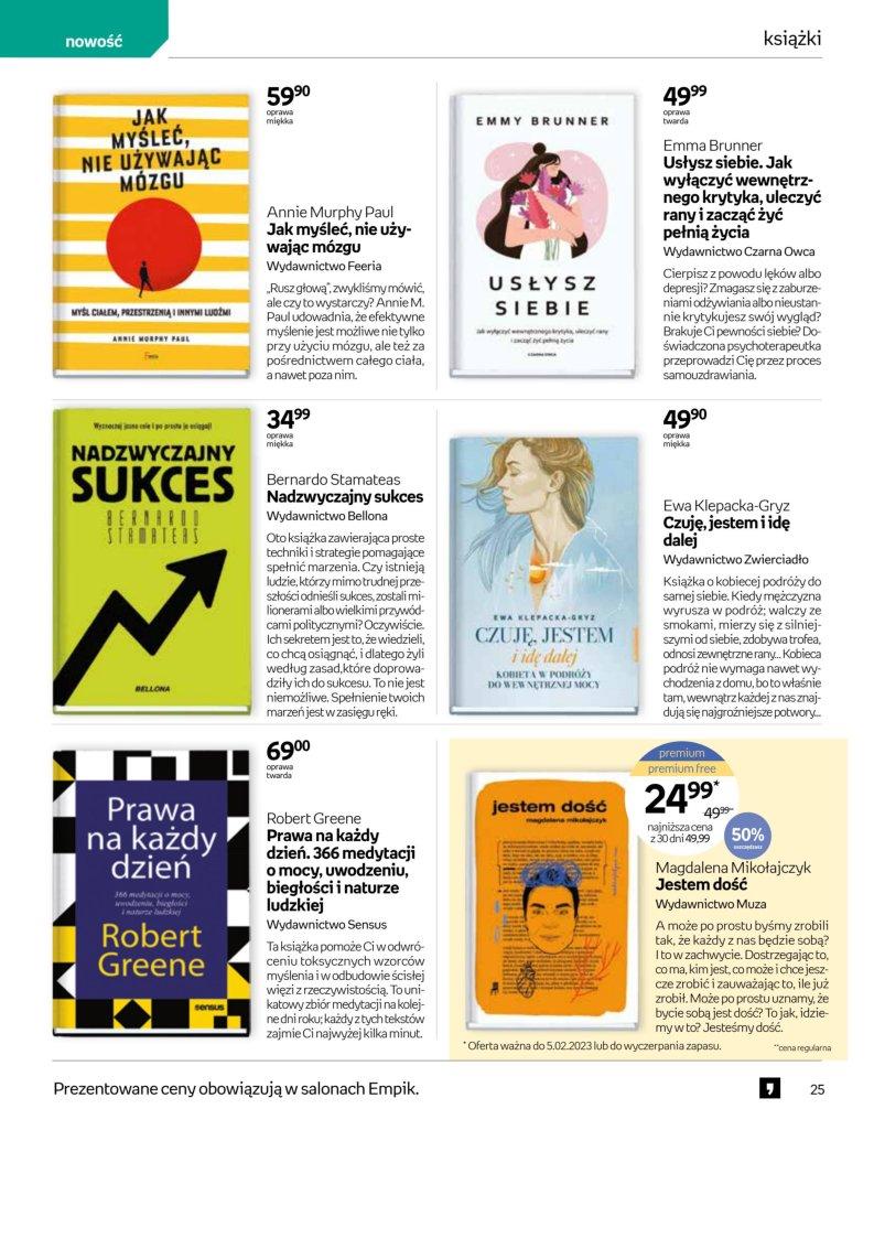 Gazetka promocyjna empik str. 25