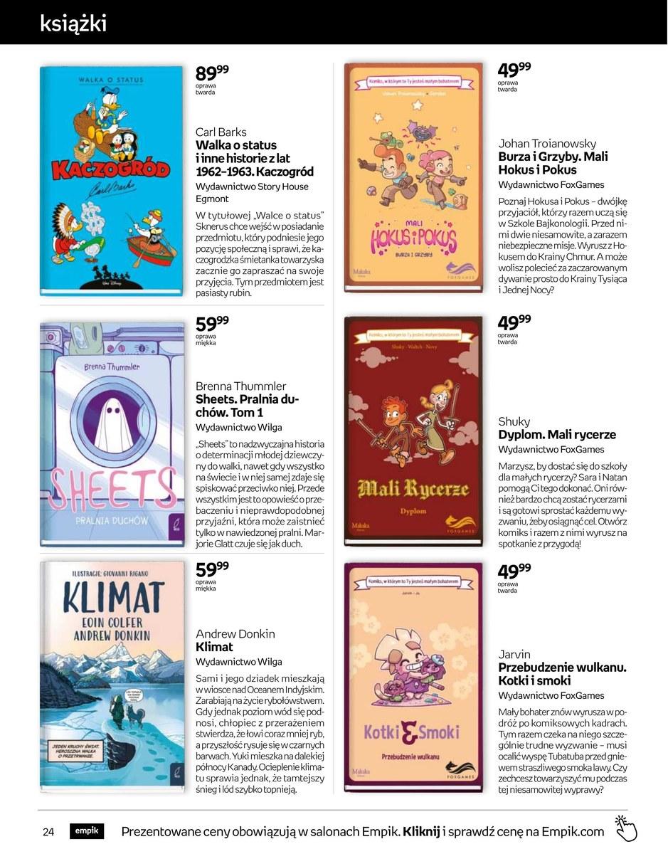 Gazetka promocyjna empik str. 24