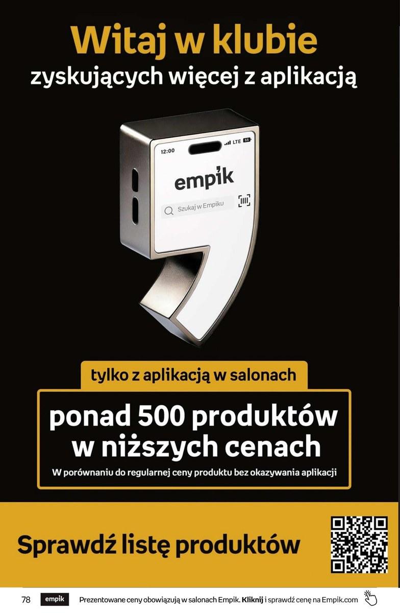 Gazetka promocyjna empik str. 78