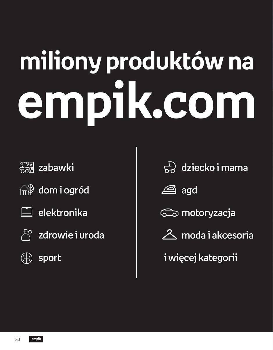 Gazetka promocyjna empik str. 50