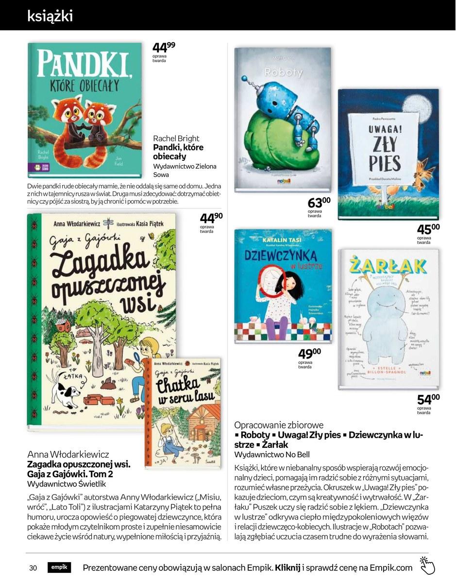 Gazetka promocyjna empik str. 30