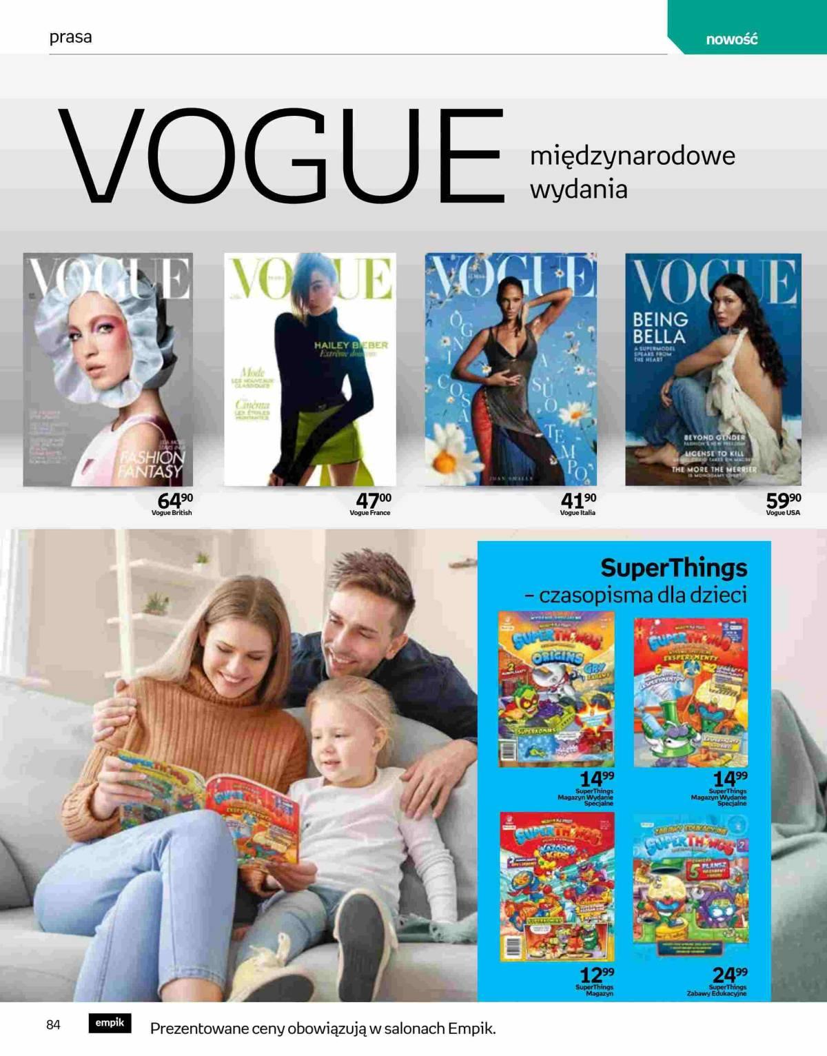 Gazetka promocyjna empik str. 84