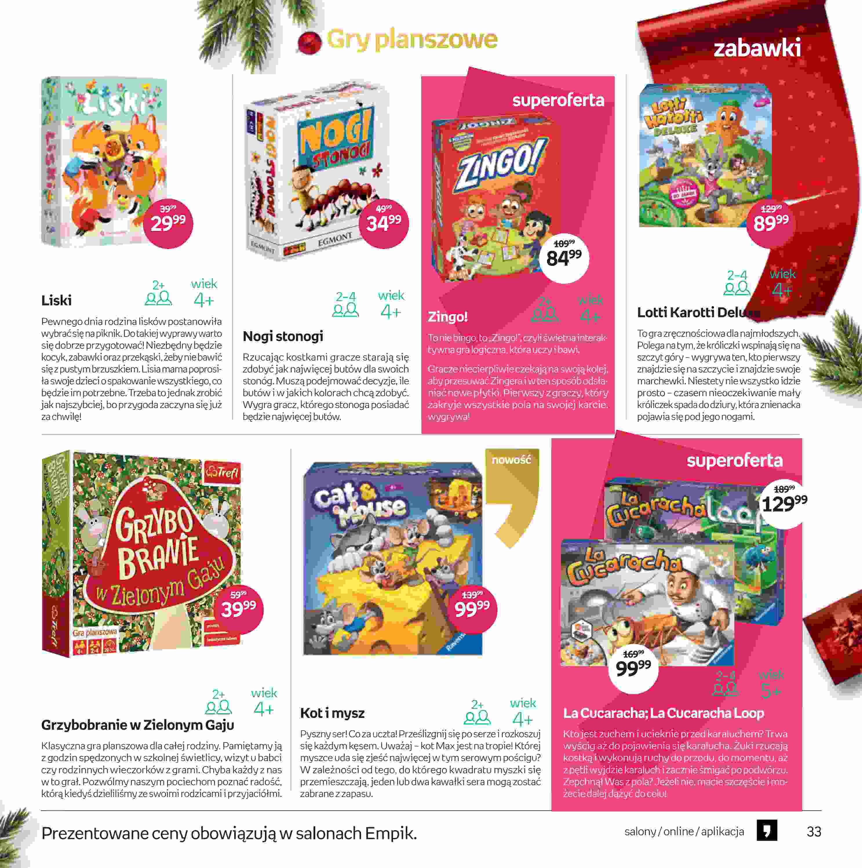 Gazetka promocyjna empik str. 33