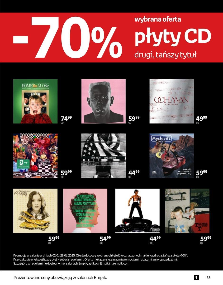 Gazetka promocyjna empik str. 33