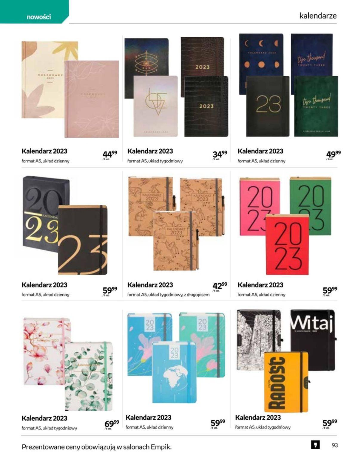 Gazetka promocyjna empik str. 93