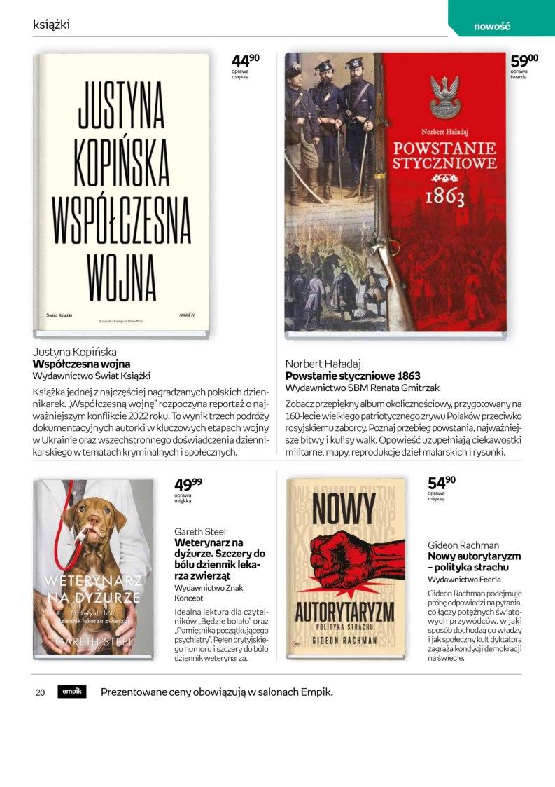 Gazetka promocyjna empik str. 20