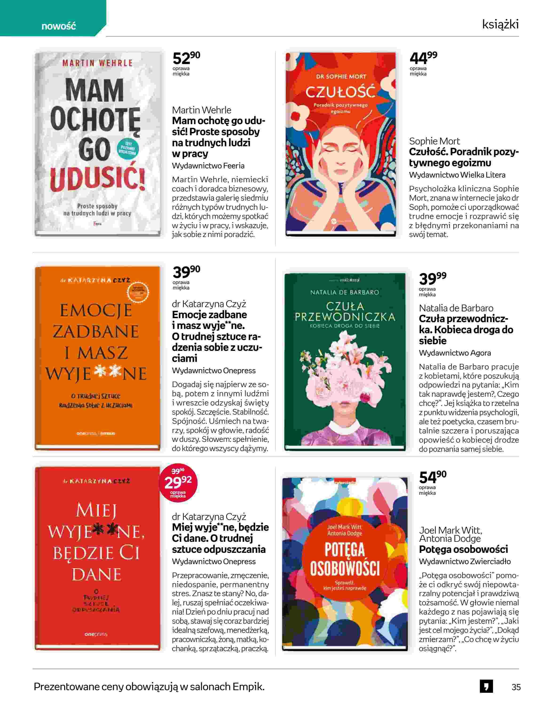Gazetka promocyjna empik str. 35