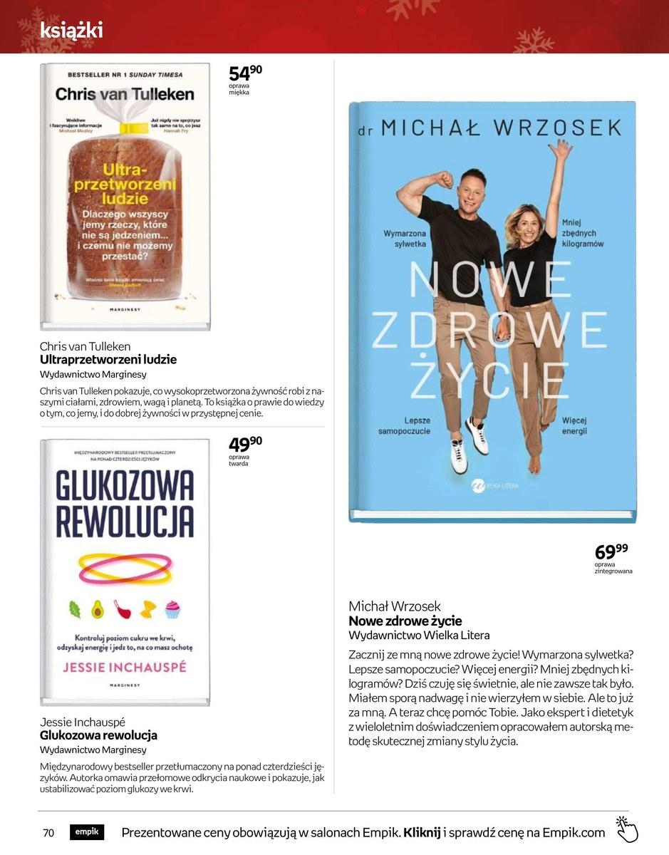 Gazetka promocyjna empik str. 70