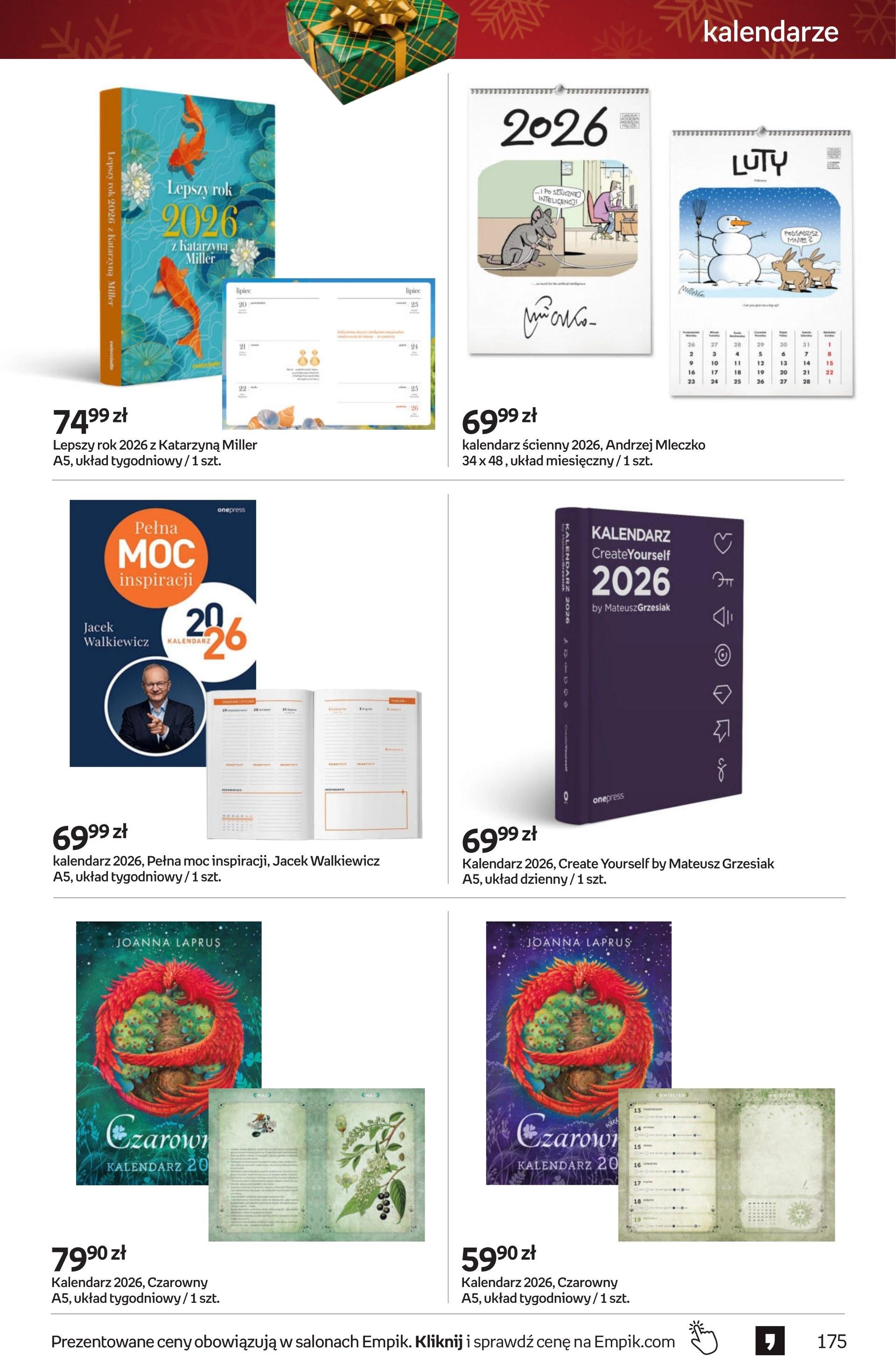 Gazetka promocyjna empik str. 175