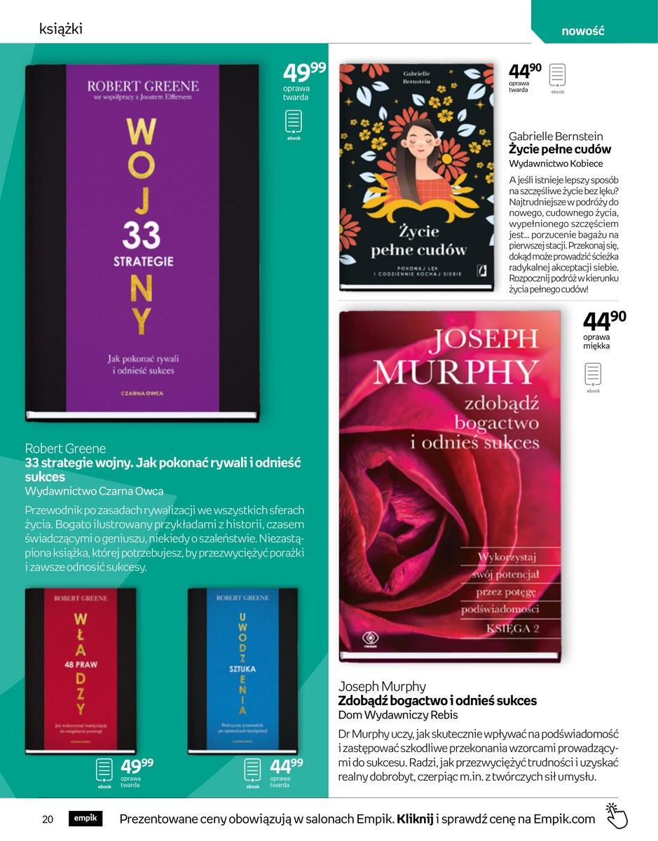 Gazetka promocyjna empik str. 20