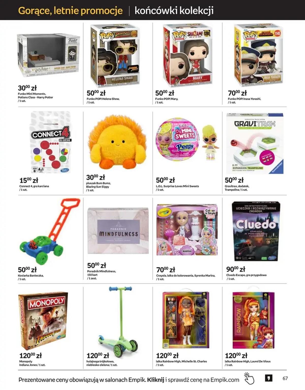 Gazetka promocyjna empik str. 67