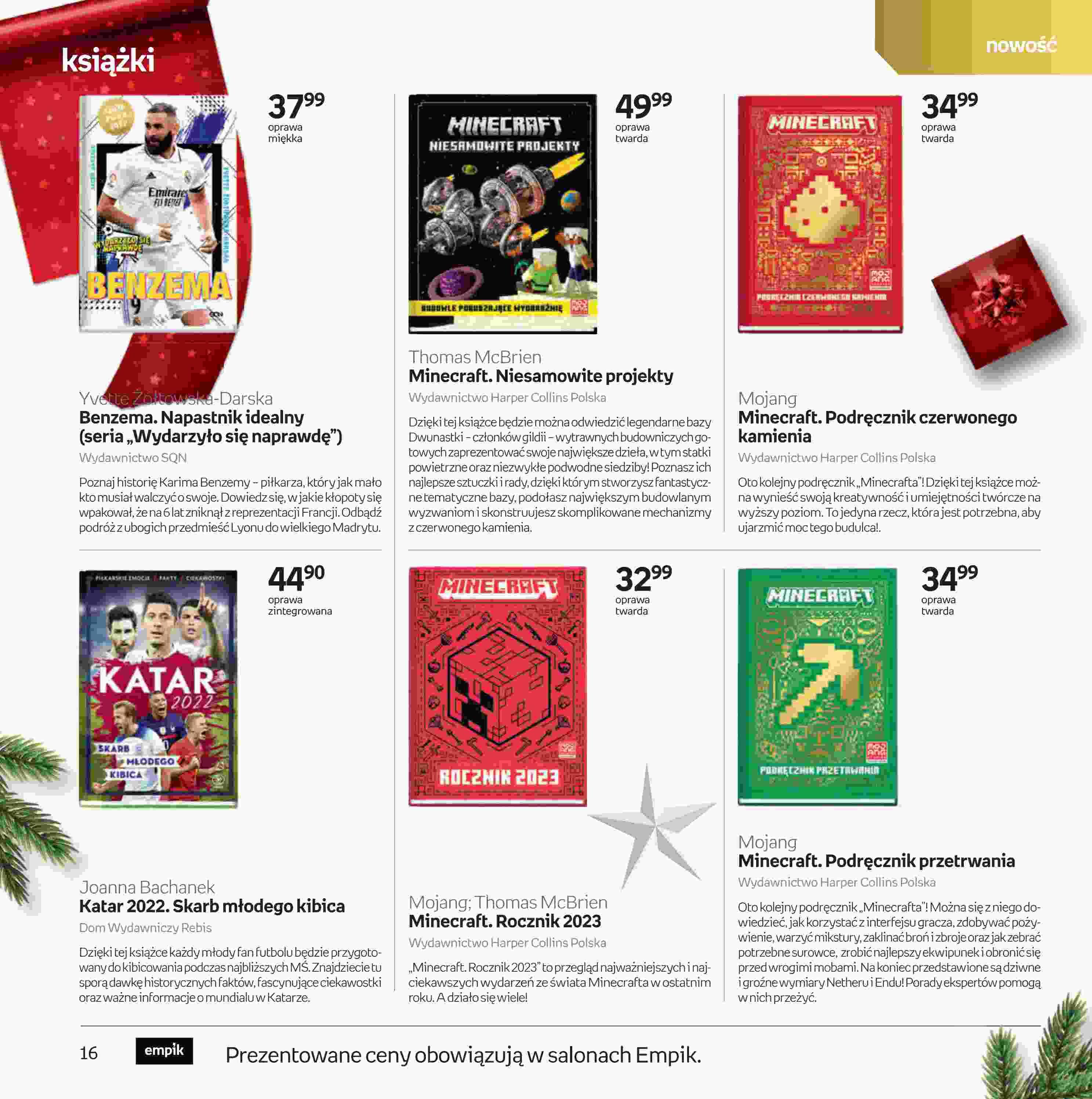 Gazetka promocyjna empik str. 16