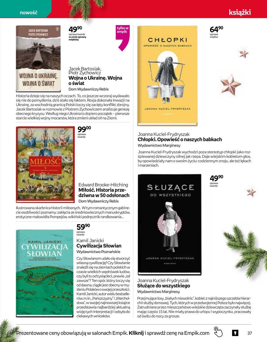 Gazetka promocyjna empik str. 37