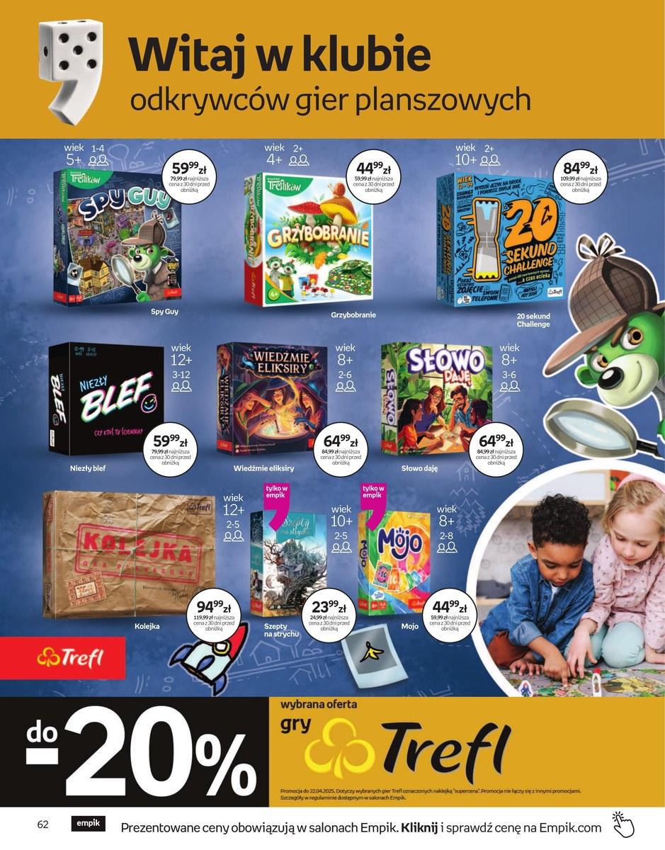 Gazetka promocyjna empik str. 62