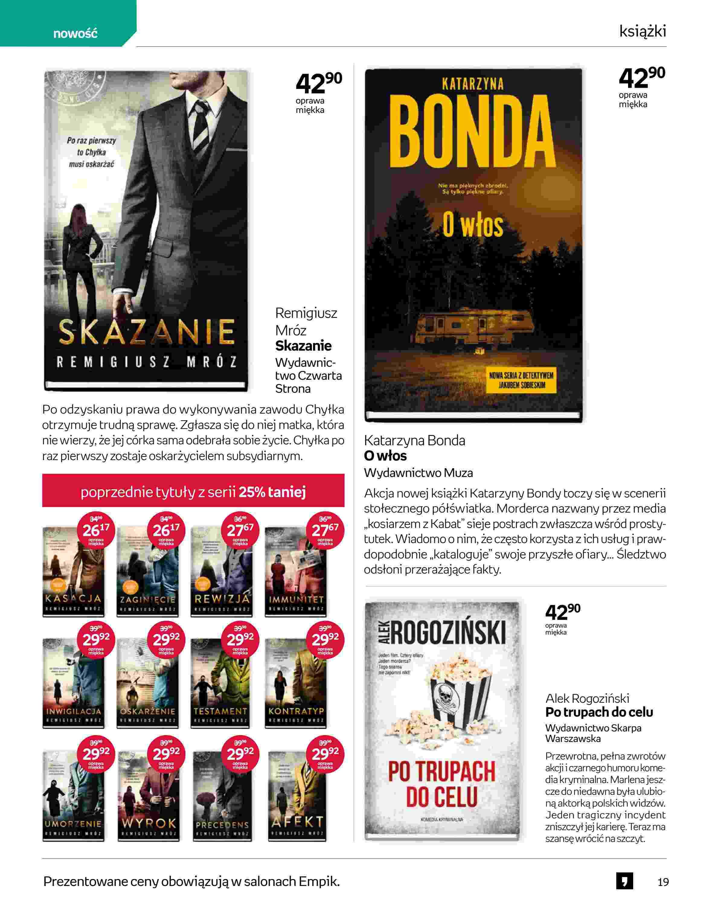 Gazetka promocyjna empik str. 19