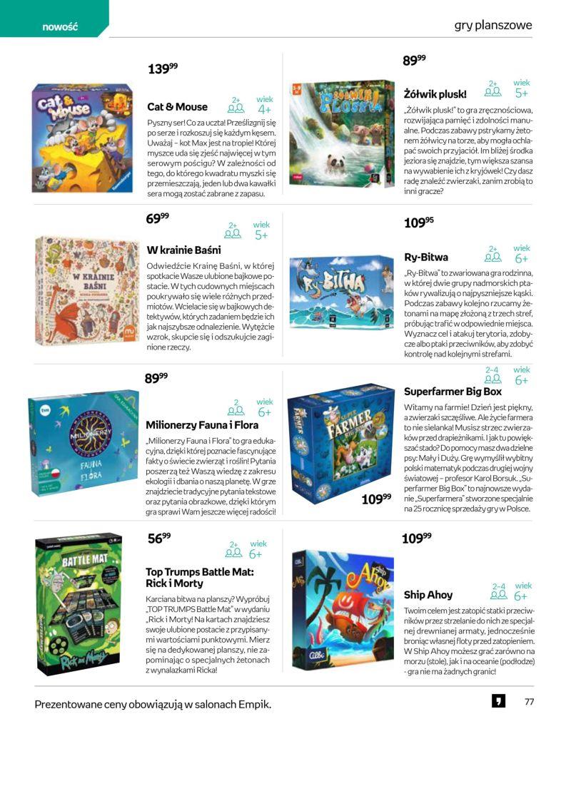 Gazetka promocyjna empik str. 79