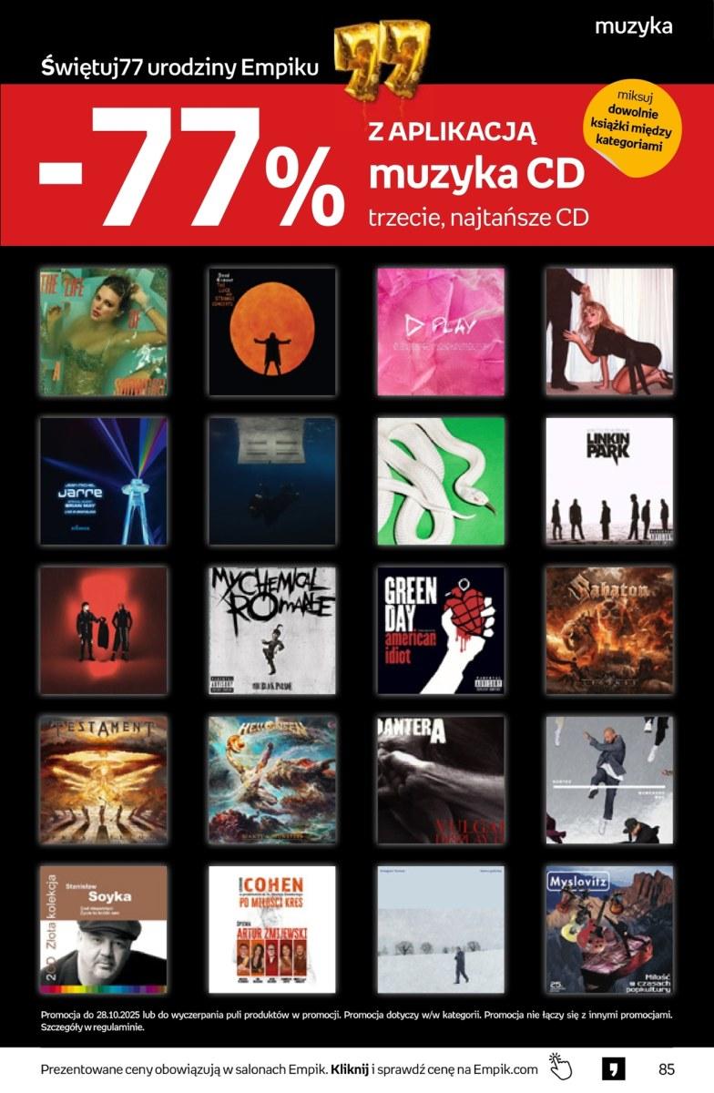 Gazetka promocyjna empik str. 85