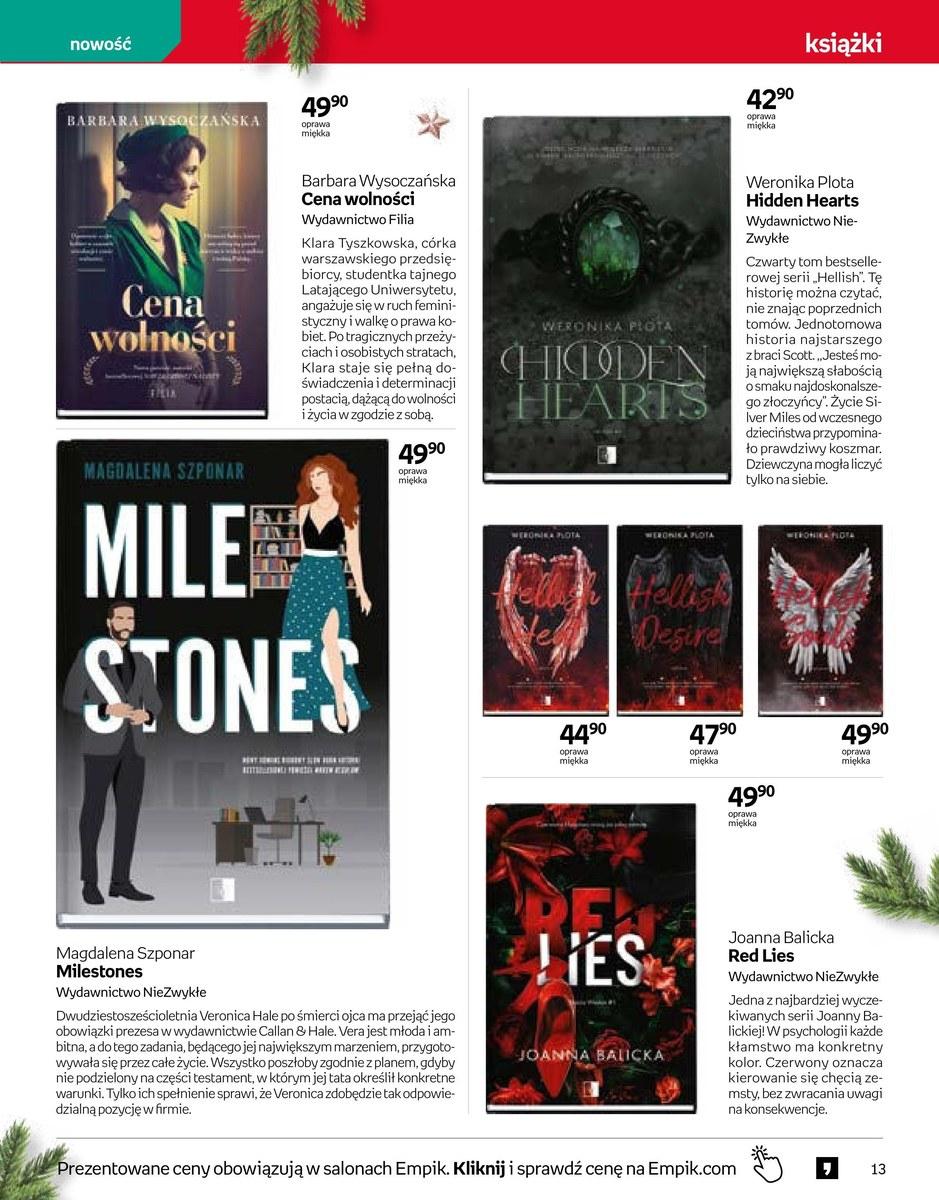 Gazetka promocyjna empik str. 13