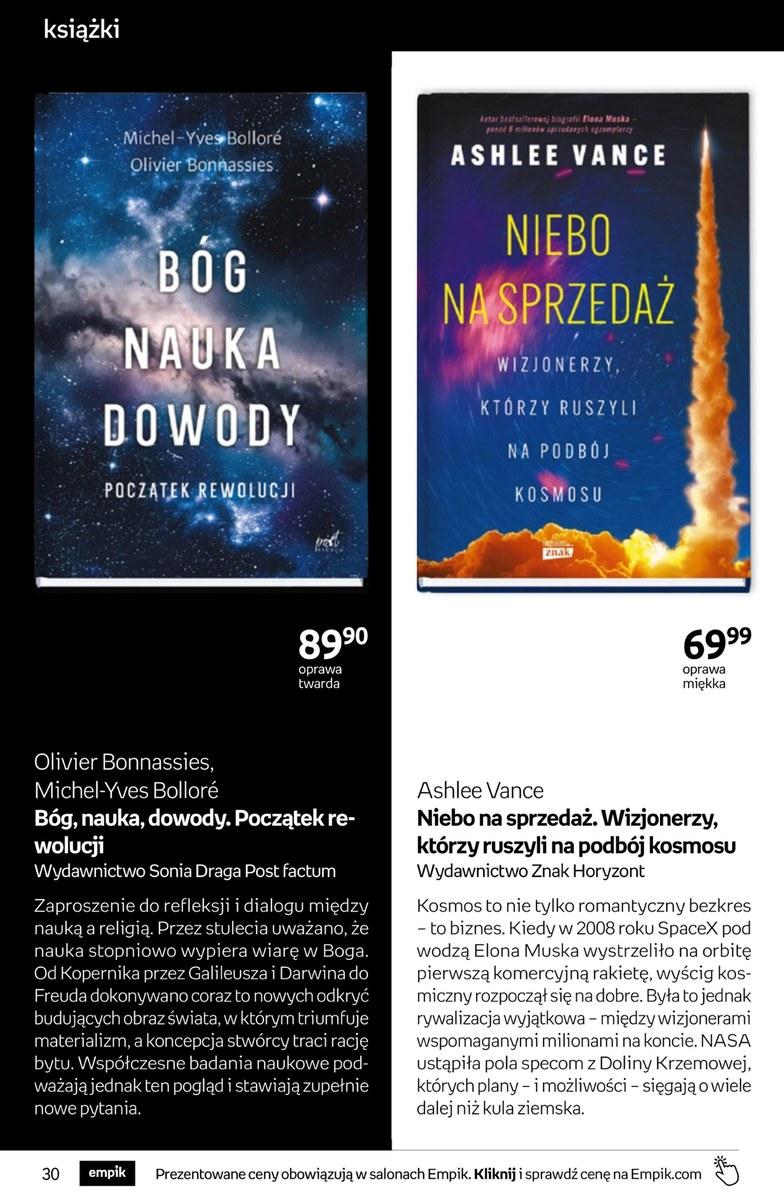 Gazetka promocyjna empik str. 30