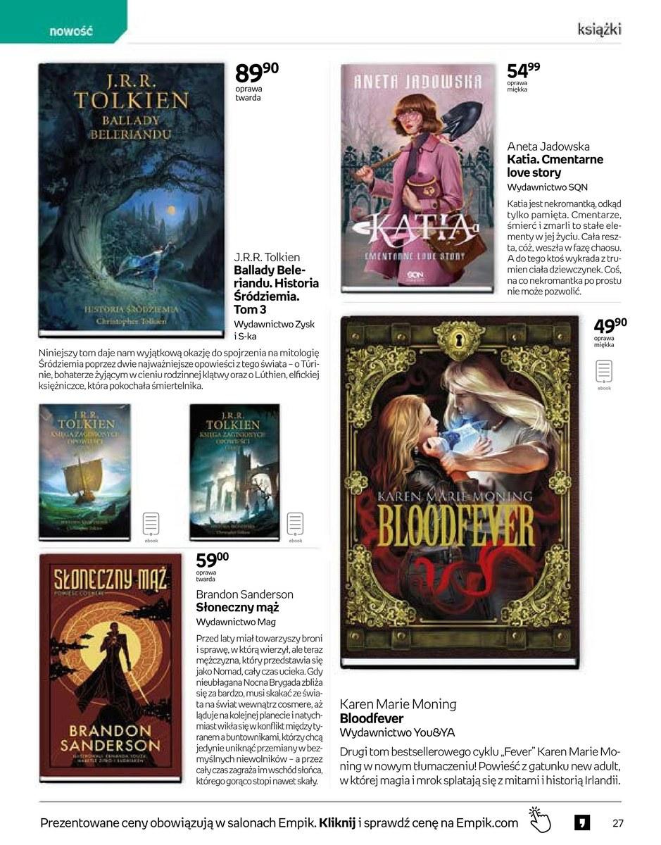 Gazetka promocyjna empik str. 27