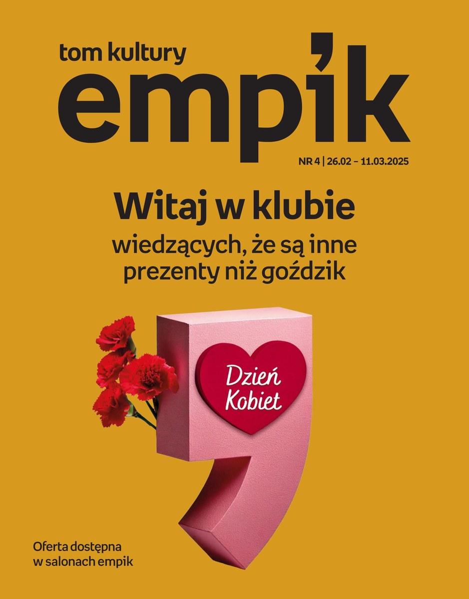 Gazetka promocyjna empik str. 1