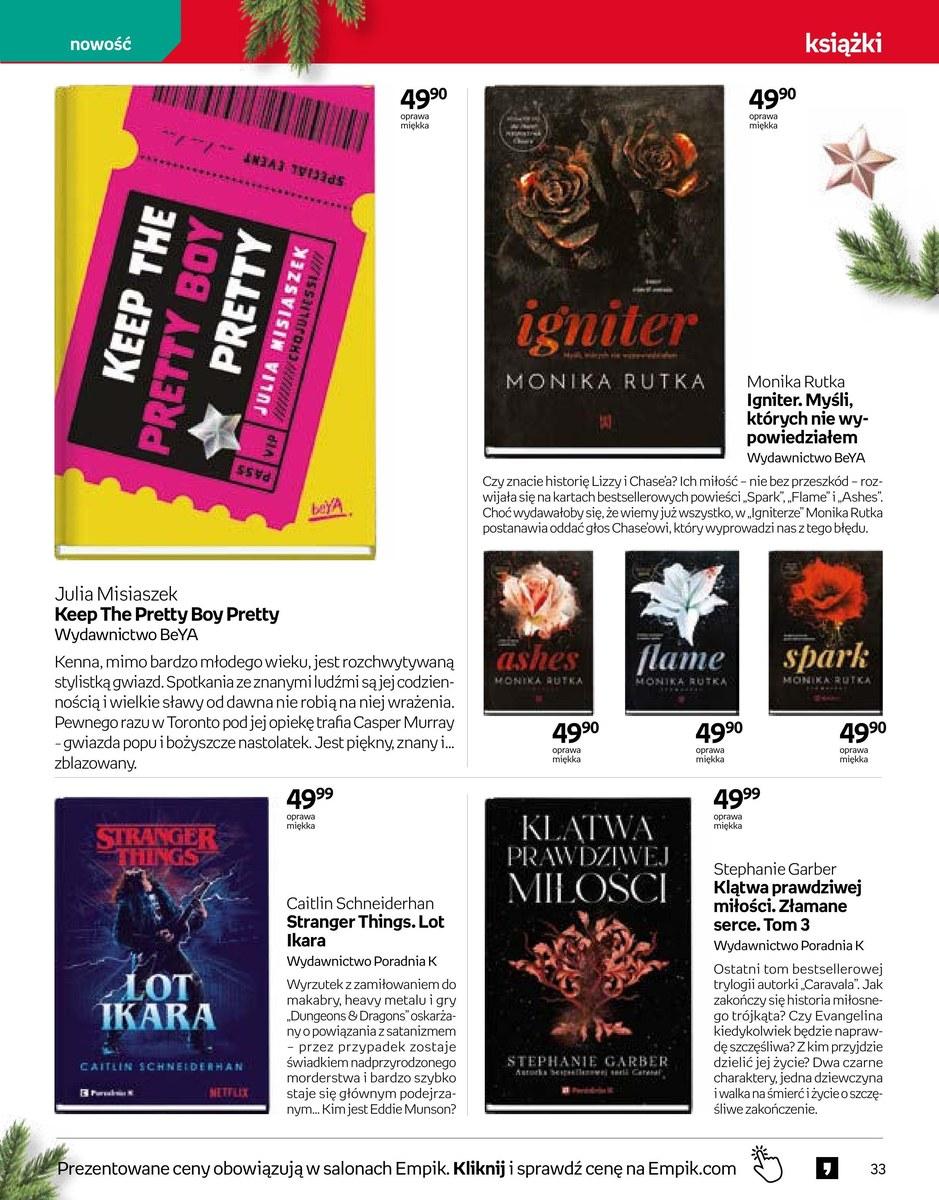 Gazetka promocyjna empik str. 33