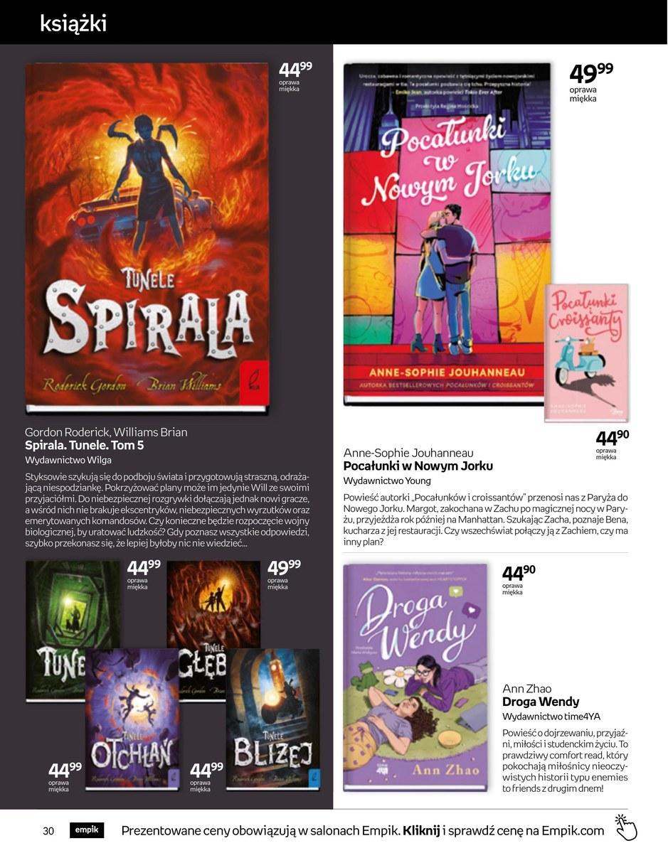 Gazetka promocyjna empik str. 30