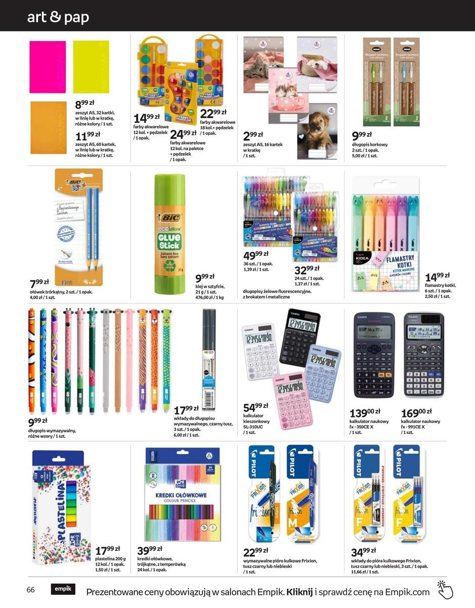 Gazetka promocyjna empik str. 66