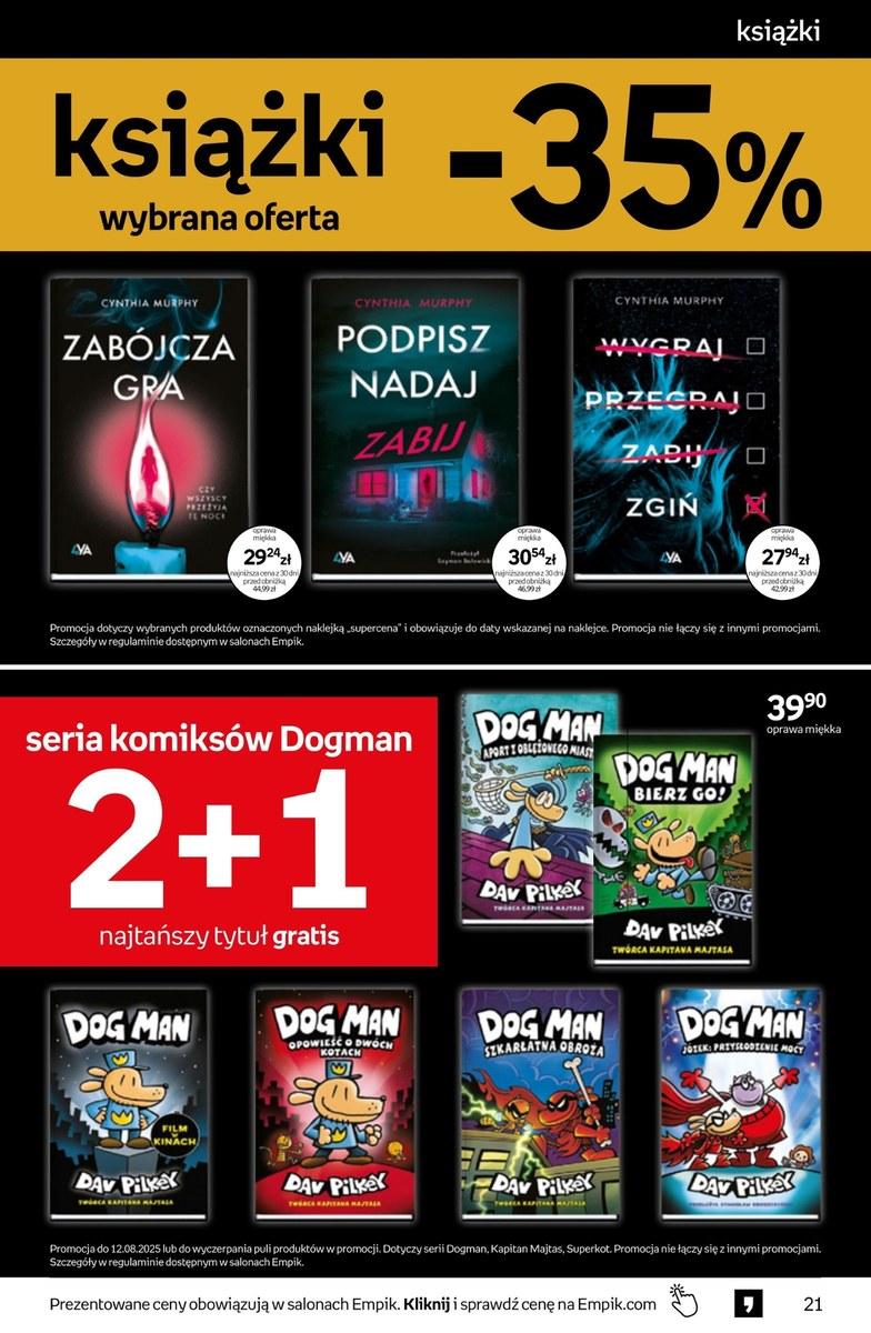 Gazetka promocyjna empik str. 21