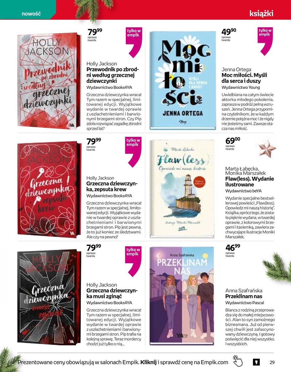 Gazetka promocyjna empik str. 29