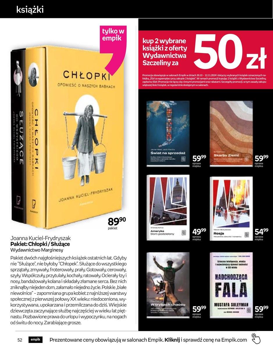 Gazetka promocyjna empik str. 52