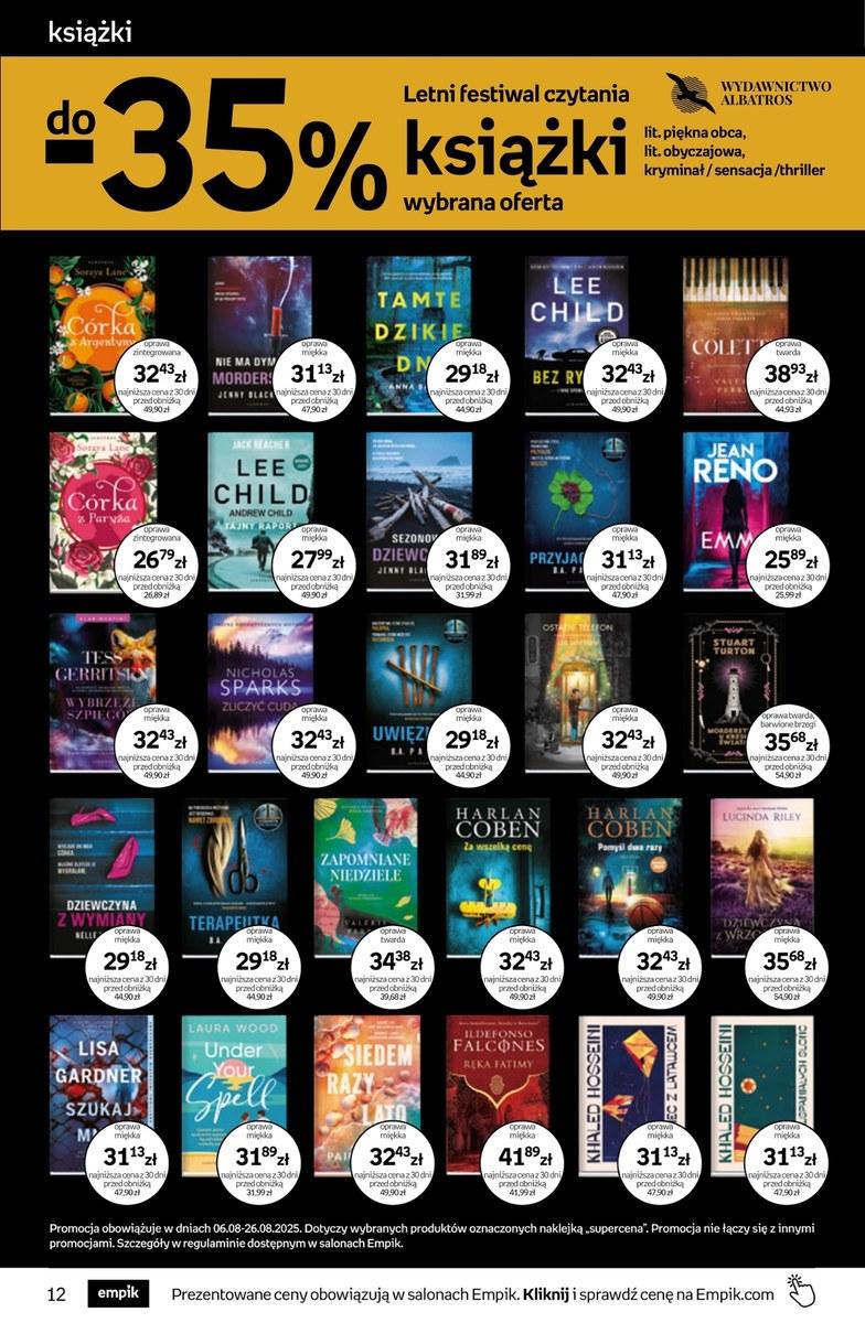 Gazetka promocyjna empik str. 12